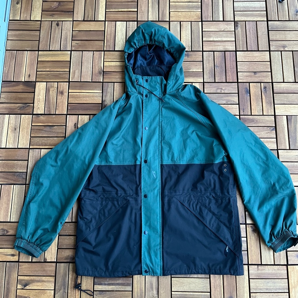 Viking Torrent 2 Waterproof All Weather Jacket Coat Green Black Men’s Size XL